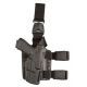 Safariland 7385 ALS Tactical Holster, Smith &amp; Wesson M&amp;P 9 4.25in/Smith &amp; Wesson M&amp;P 40 4.25in, Right Hand, Plain, Black, 7385-219-411