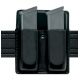 Safariland 75 DBL Mag Pouch w/O Loop STX B/W S&amp;W 59 75-76-48
