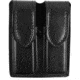 Safariland 77 Double Handgun Magazine Pouch - Plain Black Ambidextrous 77-210-2B