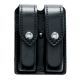 Safariland 77 Double Mag Pouch, 1911 Government Style, STX Basket Weave Black W/ Black Plastic Snap 77-53-48PBL