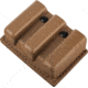 Safariland 775 Slim Open-Top Triple Mag Pouch, Double Stacked 9mm Mags Gl17, 22, STX Tactical Coyote Brown, Ambi Shroud Mount 775-83-763
