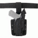 Safariland 7304 7TS ALS/SLS Level III Retention Tactical Holsters, Glock 19 Gen 5, Glock 23, Glock 45, Glock 19X, Standard Double Strap Leg Shroud, Right Hand, Black, 7304-2835-411
