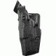 Safariland 6360 ALS/SLS Mid-Ride LVL III  Holster, S&amp;W M&amp;P 40/S&amp;W M&amp;P 9, Left, Plain, Black, 6360-219-412