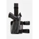 Safariland 6304 ALS/SLS Drop-Leg Glock Tactical Holster, Left Hand, Black, 6304-2832-562