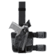 Safariland Model 6004 SLS Drop-Leg Holster, Glock 17/22/31 w/SF X200/X300/X300U Light, Right Hand, Plain Black, 6004-836-121
