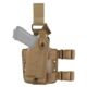 Safariland 6304 ALS/SLS Drop-Leg Glock Tactical Holster, Glock 19/Glock 23/Glock 32, Left Hand, STX, Coyote Brown, 6304-2832-762