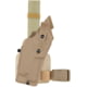 Safariland 6304 ALS/SLS Drop-Leg Tactical Holster, SIG Sauer P226R DA/SA Full Size Hammer, Single Strap Leg Shroud, Right, FDE Brown, 1170410