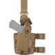 Safariland 6305 ALS/SLS Drop-Leg Glock Holster w/Quick-Release Leg Strap, Glock 20/Glock 21, Right Hand, STX, Coyote Brown, 6305-383-761