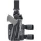 Safariland 6305 ALS/SLS Drop-Leg Glock Holster w/Quick-Release Leg Strap, Glock 31/Glock 17/Glock 22, Right Hand, STX Plain, Black, 6305-83-411