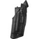 Safariland Model 6360 ALS/SLS Mid-Ride Level-III Duty Holster, Glock 20/21 w/ITI M3 Light, Left Hand, Plain Black, 6360-3832-62