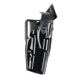 Safariland Model 6360 Als/sls Mid-ride, Level Iii Retention Duty Holster For Glock 17 W/ Pressure Switch Light, Stx Hi Gloss, 6360-8301-491