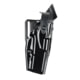Safariland 6360 ALS/SLS Mid-Ride Level III Glock Duty Holsters, Glock 17 W/ Pressure Switch Light, Stx Hi Gloss, 6360-8301-491