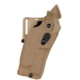 Safariland 6360RDS ALS/SLS Mid-Ride Level-III OWB Belt Holster w/ Left Hand, Smith &amp; Wesson M&amp;P 9L/40L, SureFire X300U, Left, STX Tactical, Coyote Brown, 6360RDS-8192-762