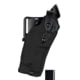 Safariland 6360RDS ALS/SLS Mid-Ride Level-III OWB Belt Holster w/ Left Hand, Glock 17/22, Insight Technology M3, Left, STX Hi Gloss, Black, 6360RDS-832-492