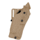 Safariland Model 6360RDS ALS/SLS Mid-Ride Level III Duty Holster, Glock 17/22, Insight Technology M3, Left, Plain FDE Brown, 6360RDS-832-552