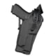 Safariland 6360RDS ALS/SLS Mid-Ride Level-III OWB Belt Holster w/ Right Hand, SIG Sauer P320 X-Carry, Streamlight TLR-7, Right, Plain, Black, 6360RDS-75227-61