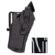 Safariland 6360RDS ALS/SLS Mid-Ride Level-III OWB Belt Holster w/ Left Hand, SIG Sauer P320 X-Carry, Streamlight TLR-7, Left, STX Hi Gloss, Black, 6360RDS-75227-492-NH-NP