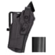 Safariland 6360RDS ALS/SLS Mid-Ride Level-III OWB Belt Holster w/ Left Hand, SIG Sauer P320 X-Carry, Streamlight TLR-7, Left, STX Plain, Black, 6360RDS-75227-412