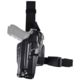 Safariland Model 6384RDS-SP10 ALS OMV Drop Leg Holster, Sig Sauer P320 9mm/.40 Compact w/ITI M3/Streamlight TLR1/SF X300/X300U, Left Hand, STX Plain, Single Strap, Black, 6384RDS-7502-132-SP10