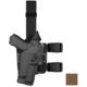 Safariland 6384RDS ALS OMV Drop Leg Glock Tactical Holster, SIG Sauer P320 RX/SIG Sauer M17/SIG Sauer P320 X-Full, Left Hand, Cordura, Coyote Brown, 6384RDS-4502-742