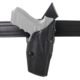 Open Box, Dealer Demo, Safariland Model 6390 ALS Mid-Ride Level-I Duty Glock Holster, Glock 31/Glock 17/Glock 22, Right Hand, STX Tactical, Black, 6390-832-131