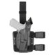 Open Box, Dealer Demo, Safariland Model 7004 7TS SLS Drop-Leg Glock Holster, Glock 19/Glock 23/Glock 32, Right Hand, STX Plain, Black, 7004-2835-411