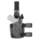 Safariland Model 7005 7TS SLS Drop-Leg Holster, Glock 19/23/32, Right Hand, STX Plain Black, 7005-283-411