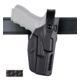 Open Box, Dealer Demo, Safariland Model 7280 7TS SLS Mid-Ride Level-II Duty Glock Holster, Left Hand, Black, 7280-383-482