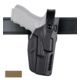 Open Box, Dealer Demo, Safariland Model 7285 7TS SLS Low-Ride Level-II Duty Glock Holster, Glock 19 Gen 5, Left Hand, STX Hi-Gloss, Black, 7285-2835-492