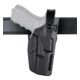 Safariland Model 7280 7TS SLS Mid-Ride Level-II Duty Glock Holster, Glock 19/Glock 23/Glock 45/Glock 19X, Right Hand, STX Plain, Black, 7280-2835-411