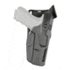 Safariland Model 7285 7TS SLS Low-Ride Level-II Duty Holster, Glock 17/22/31, Right Hand, STX Plain Black, 7285-83-411