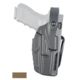 Safariland Model 7287 7TS SLS Off-Duty Belt Slide Glock Holster, Glock 31/Glock 17/Glock 22, Left Hand, STX, Flat Dark Earth, 7287-835-552