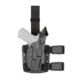 Safariland 7304 7TS ALS/SLS Level III Retention Tactical Holsters, Glock 22 Gen 5 w/ Streamlight TLR-7, Standard Double Strap Leg Shroud, Right Hand, Black, 1328022