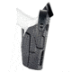 Safariland 7360 7TS ALS/SLS Mid-Ride LVL III Duty Holster, Glock 19 Gen 5, Right, 2.25 in, Basket Weave Black, 7360-2835-481