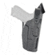 Safariland 7360 7TS ALS/SLS Mid-Ride, Level III Retention Duty Holster, Glock 17 Gen 5, Right, Basketweave Black, 835, 7360-835-481