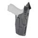 Open Box, Dealer Demo, Safariland 7360 7TS ALS/SLS Mid-Ride Level III Glock Duty Holster, Glock 17 Gen 5, Right Hand, STX Basket Weave, Black, 7360-835-481