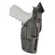 Safariland 7360RDS 7TS ALS/SLS Mid-Ride Level III Retention Duty Holsters, Glock 19 MOS, Right Hand, SafariSeven Plain, Black, 7360RDS-28325-411