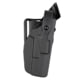 Safariland 7360 7TS ALS/SLS Mid-Ride Level III Retention OWB Duty Holster, H&amp;K P30L, Left, Plain, Black, 1180247