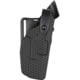 Safariland 7360 7TS ALS/SLS Mid-Ride Level III Glock Duty Holster, Glock 22 Gen 5, Right, Basketweave Black, 7360-825-481