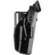 Safariland 7360 7TS ALS/SLS Mid-Ride Level III Glock Duty Holster, Glock 19 Gen 5, Right, Hi Gloss Black, 7360-2835-491
