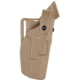 Safariland 7360 7TS ALS/SLS Mid-Ride Level III Glock Duty Holster, Glock 34/35 Gen 5, TLR-1HL, Right, Plain FDE Brown, 7360-68325-551