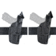 Safariland Model 7362 7TS ALS Hi-Ride Level-III Duty Glock Holster, Plain, Basket Weave
