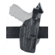 Safariland Model 7362 7TS ALS Hi-Ride Level-III Duty Holster, Glock 17/22/31, Right Hand, STX Plain Black, 7362-83-411