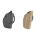 Safariland Model 7376 7TS ALS Hi Ride Belt Slide Concealment Holster, Black, FDE Brown