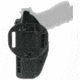 Safariland Model 7376 7TS ALS Hi-Ride Belt Slide Holster, Glock 19/23/32, Left Hand, STX Plain Black, 7376-283-412