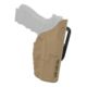 Safariland 7377 7TS ALS Belt Slide Glock Holster, Glock 31/Glock 17/Glock 22, Left Hand, STX, Flat Dark Earth, 7377-83-552-DM