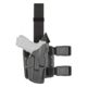 Safariland Model 7384 7TS ALS/OMV Drop-Leg Glock Holster, Glock 19/Glock 23/Glock 32, Right Hand, STX Plain, Black, 7384-28325-411