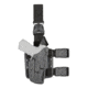 Safariland Model 7385 7TS ALS/OMV Drop-Leg Holster, Glock 17/22/31, Left Hand, STX Plain Black, 7385-83-412