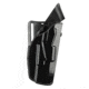 Safariland 7390 7TS ALS Mid Ride Glock Duty Holster, Glock 17, Streamlight TLR-1, ALS Guard, Right, Hi Gloss, Black, 1334400