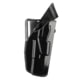 Safariland 7390 7TS ALS Mid Ride Glock Duty Holster, Glock 17, Streamlight TLR-1, ALS Guard, Left, Hi Gloss, Black, 1334401